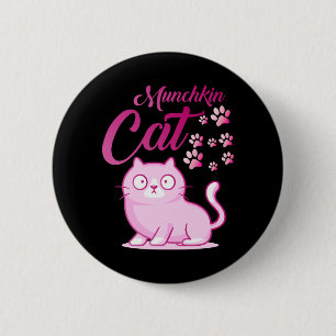 Munchkin-Katze Button
