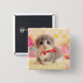 Munchkin Kitten Button (Vorne & Hinten)