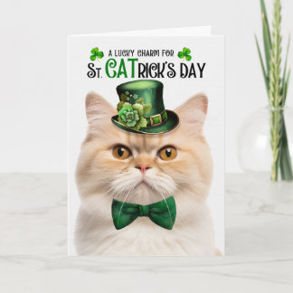 Munchkin Wurstkatze St. Patrick's Day Glücksbringe Feiertagskarte