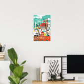 Münchner Druck Poster (Heimbüro)