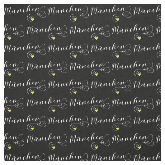 Münchner Flaggenmitte, München □ Stoff (Muster)