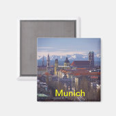 Münchner Magnet (Vorderseite/Rückseite)