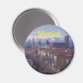 Münchner Magnet (Vorderseite/Rückseite)