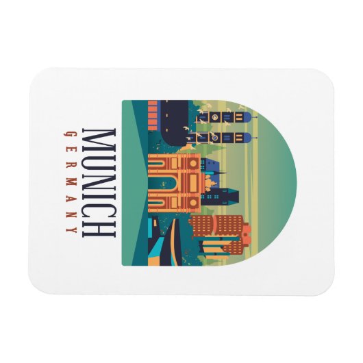 Münchner Magnet (Horizontal)