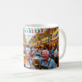 Münchner Oktoberfest-Feier-Kaffeetasse Kaffeetasse (VorderseiteRechts)