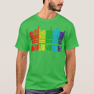 Münchner Preis LGBT-Geschenk LGBTQ Support T-Shirt