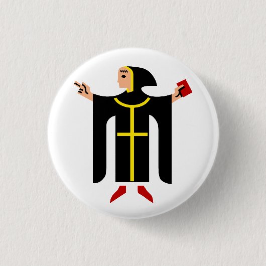 Münchner Wappen Button (Vorderseite)