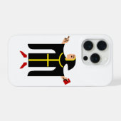 Münchner Wappen iPhone Hülle (Rückseite (Horizontal))