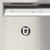 Münchner Wappen Magnet (In Situ (Geschirrspüler))