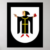 Münchner Wappen Poster (Vorne)