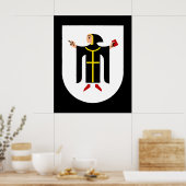 Münchner Wappen Poster (Küche)