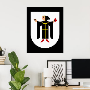 Münchner Wappen Poster