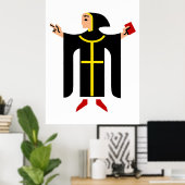 Münchner Wappen Poster (Heimbüro)
