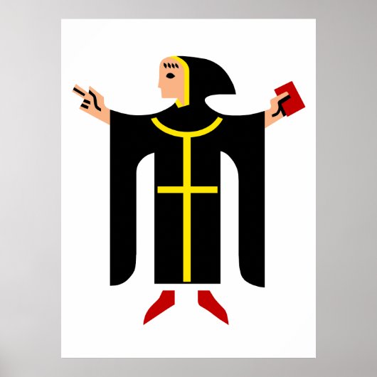 Münchner Wappen Poster (Vorne)