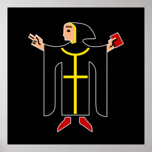 Münchner Wappen Poster