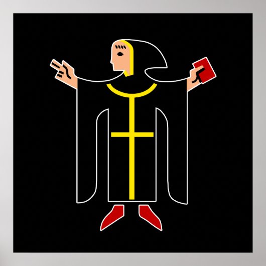 Münchner Wappen Poster (Vorne)