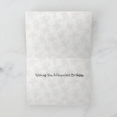 Munch's Birthday wünscht - Siamkatze / Kitten Karte (Innenseite)