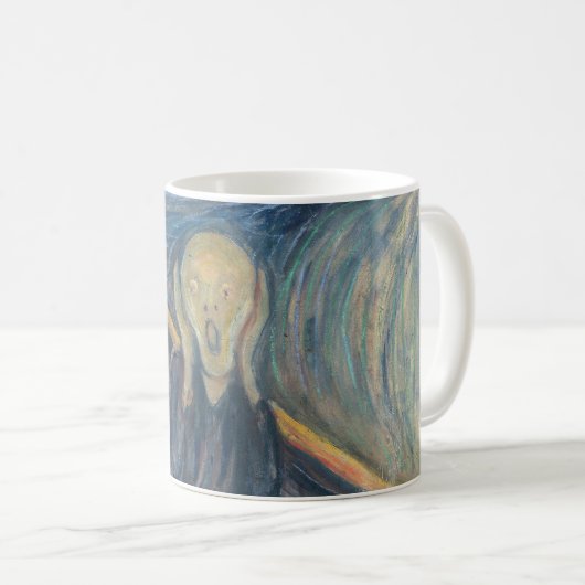 Munchs Der Schrei Kaffeetasse (VorderseiteRechts)