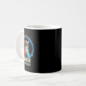 Muncie Indiana Total Solar Eclipse 2024 Kaffeetasse (Vorderseite Links)