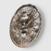Mund der Wahrheit Große Wanduhr (Winkel)
