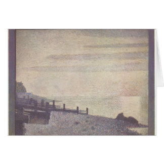 Mund Georges Seurat- der Seines bei Honfleur