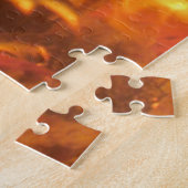 Mund in Feuer Puzzle (Seite)