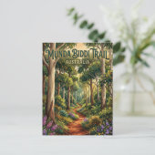 Munda Biddi Trail Australien Postkarte (Stehend Vorderseite)