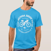 Munda Biddi Trail (Radfahren) T-Shirt (Vorderseite)