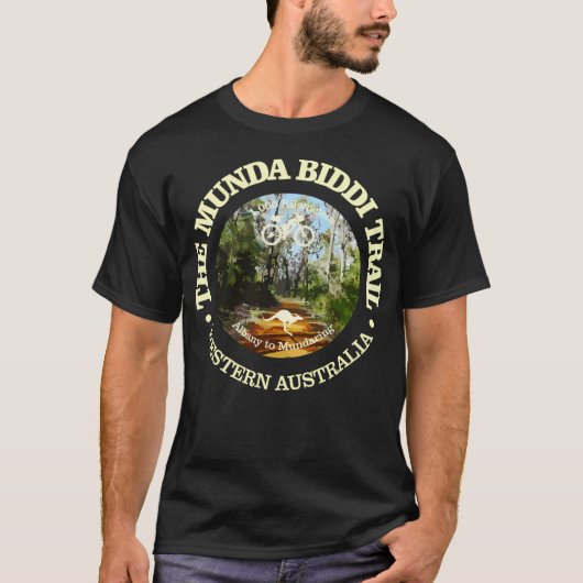Munda Biddi Trail (Radweg C) T-Shirt (Vorderseite)