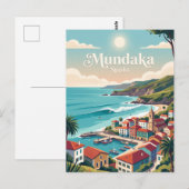 Mundaka Spanien Postkarte (Vorne/Hinten)