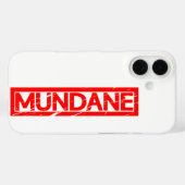 Mundane Briefmarke Case-Mate iPhone Hülle (Rückseite (Horizontal))