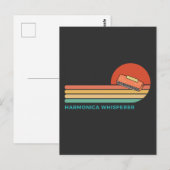 Mundharmonika-Flüsterer  Postkarte (Vorne/Hinten)