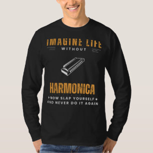 Mundharmonika-Hilarität: Klatsch dich selbst & har T-Shirt