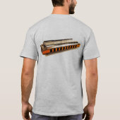 Mundharmonika T-Shirt (Rückseite)