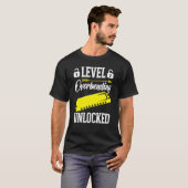 Mundharmonikaspieler-Level freigeschaltet T-Shirt (Vorne ganz)