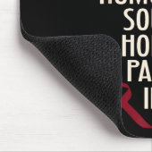 Mundkopfkrebs-Bewusstsein ohne Angst Mousepad (Ecke)