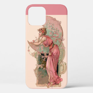 MUNDLADY MIT BLUME IN PINK Case-Mate iPhone HÜLLE