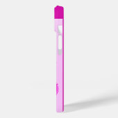 MUNDLADY MIT BLUME IN PINK FUCHSIA Case-Mate iPhone HÜLLE (Rückseite / Links)