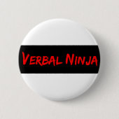 mündlicher ninja Knopf Button (Vorderseite)