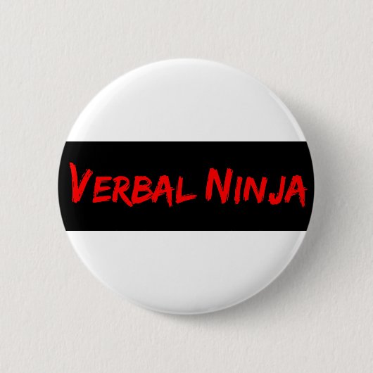 mündlicher ninja Knopf Button (Vorderseite)