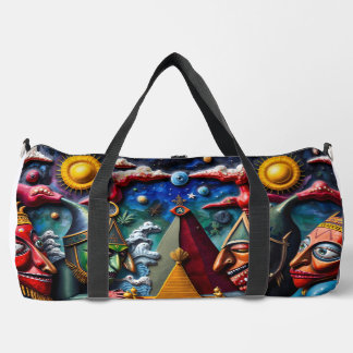 Mundo Surreal de Ulysses Duffle Bag