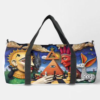 Mundo Surreal de Ulysses Duffle Bag