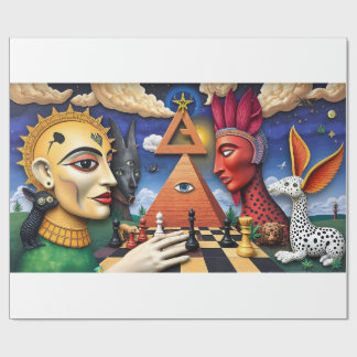 Mundo Surreal de Ulysses Geschenkpapier