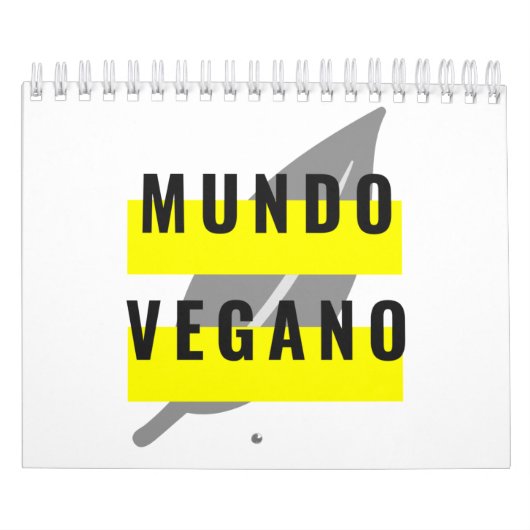 Mundo vegano | Vegan world Kalender (Titelbild)