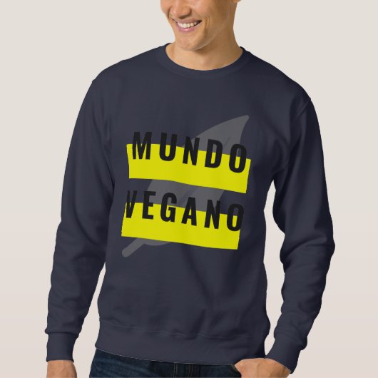 Mundo vegano | Vegan world Sweatshirt (Vorderseite)