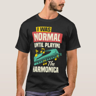 Mundorgel Französisch Harfe & Harmonica T-Shirt
