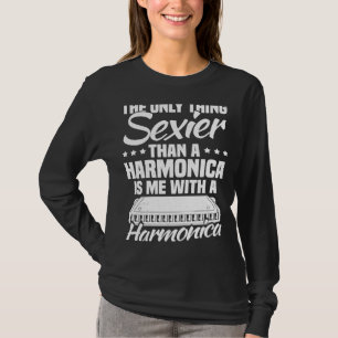 Mundorgel Französisch Harfe & Harmonica T-Shirt