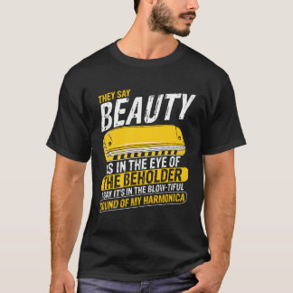 Mundorgel-Zitat für den französischen Harfenspiele T-Shirt