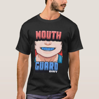 Mundschutz Tag Schützen Sie Ihre Zähne Mundschutz T-Shirt