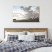 Mündung am Ende des Tages Leinwanddruck (Insitu (Schlafzimmer))